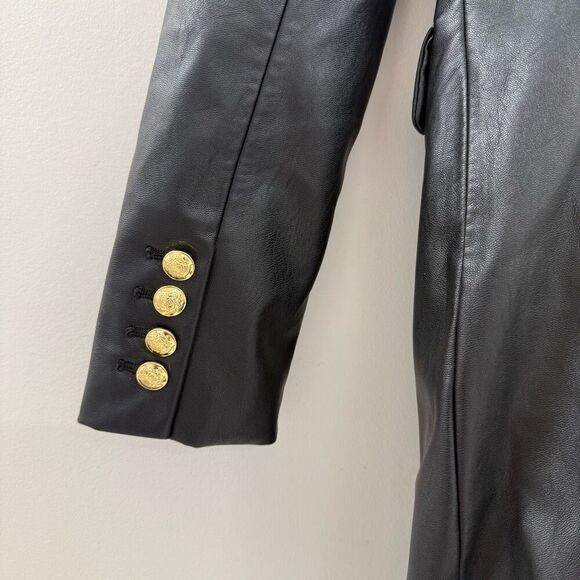 Derek Lam x RTR  Button Up Faux Leather Mini - Picture 8 of 8